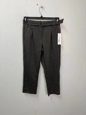 Liz Claiborne Gray Ponte Mid Rise Straight Trouser Women's Sz 4P  Petite - Image 1 of 4