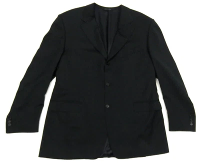 Canali 100% Pure Wool 3 Button Italy Blazer Sport Coat Jacket 60 IT 50 US - Image 1 of 4