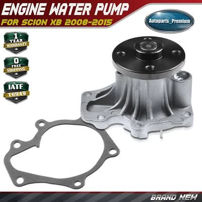 Nueva bomba de agua del motor con junta para Scion xB 2008-2015 L4 2,4 L Gas 161000H040 Foto 1 de 4