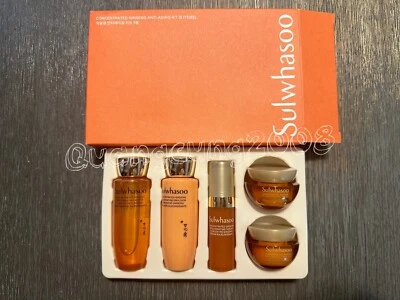 2024 Sulwhasoo Concentrated Ginseng Anti Aging Kit (5 Items) Anti Wrinkle - Image 1 of 4