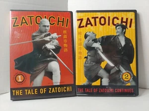 Zatoichi the Blind Swordsman, Vol. 1 & Vol. 2 W/Cards & Inserts [DVD] - Imagen 1 de 4
