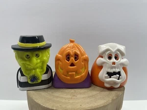 1998 McDonald’s Halloween Candy Dispensers Grimace Burger Skeleton - Bild 1 von 7