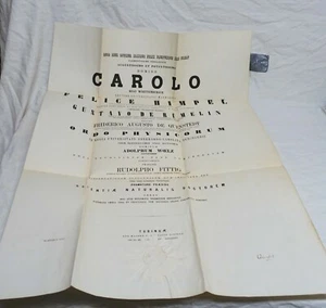 Certificado de la Universidad de Tubinga de 1872 en latín - Imagen 1 de 1