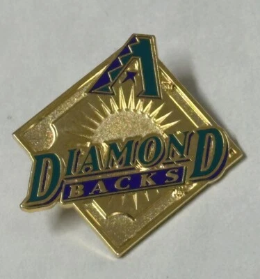Arizona Diamondbacks Pin Vintage Gold Infield Hat Lapel Pin - Image 1 of 2