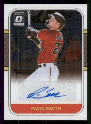 2021 Donruss Optic Rated Rookies Signatures #70 Pavin Smith - Image 1 of 2