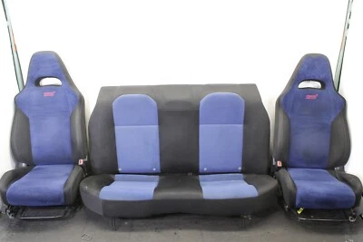 2005-2007 Subaru Impreza WRX STI conjunto de assentos dianteiros e traseiros fabricante de equipamento original 05-07 - Imagem 1 de 4