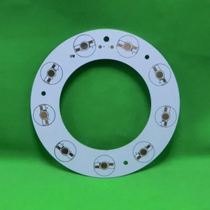 9W Round Ring Aluminum PCB 138mm for Power LED Lamp Spot Light Bulb 9x1W 9x3W - Picture 1 of 2
