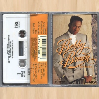 BOBBY BROWN Don't Be Cruel CASSETTE TAPE Every Little Step MY PREROGATIVE   0129 - Image 1 of 4