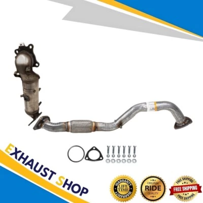 Front Catalytic Conv.+Flex Pipe For2016 2017 2018 2019 2020 2021Honda Civic 1.5L - Image 1 of 4
