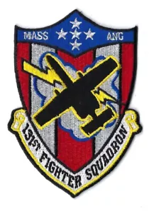 PATCH USAF 131ST FIGHTER SQ MASSACHUSETTS AIR NATIONAL GUARD JT-20 - Bild 1 von 1