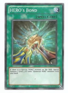Tarjeta HERO'S Bond LCGX-EN106 Yu-Gi-Oh (Unl) Nueva - Imagen 1 de 4