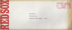 September 1974 Boston Red Sox Posted Standard Business Mailing Envelope - Picture 1 of 1