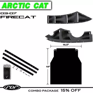 03-07 ARCTIC CAT Firecat F5 F6 F7 SNO PRO PDP Snowmobile COMBO ACCESSORY KIT - Picture 1 of 3