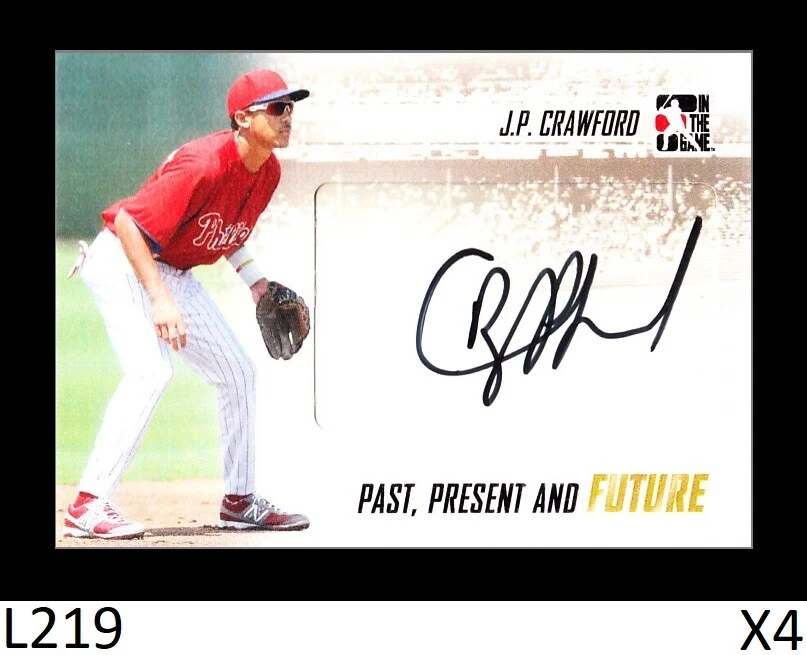 1-2013 ITG PAST, PRESENT AND FUTURE AUTO J.P. CRAWFORD MARINERS JCR4 QTY - Image 1 of 1