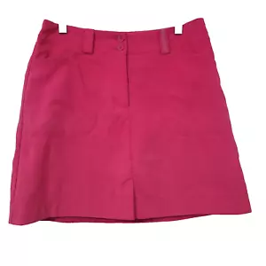 Nike Skirt Womens 4 Skort Golf Fit Dry Athletic Tennis Pink Stretch Pants Under - Picture 1 of 9