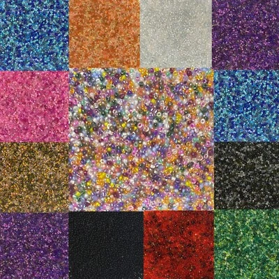 3000+ Colour Hues 2mm-2.5mm Glass Seed Beads - Pick your Colour - Image 1 of 3