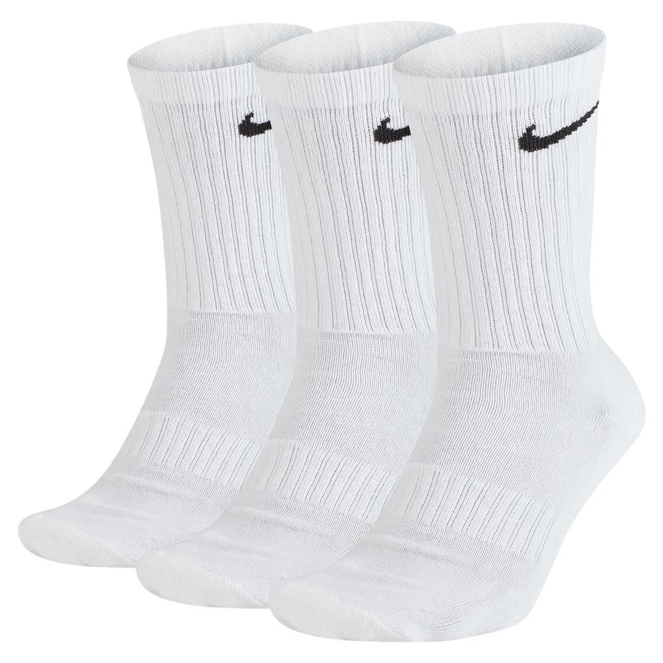 3 Paar Nike Everyday Cushioned Crew Socken Sportsocken Tennissocken - Bild 1 von 1