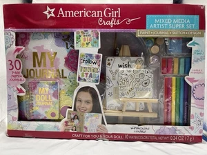 American Girl Crafts Mixed-Media Artist Super Set • Paint + Journal + Sketch Kit - Picture 1 of 6