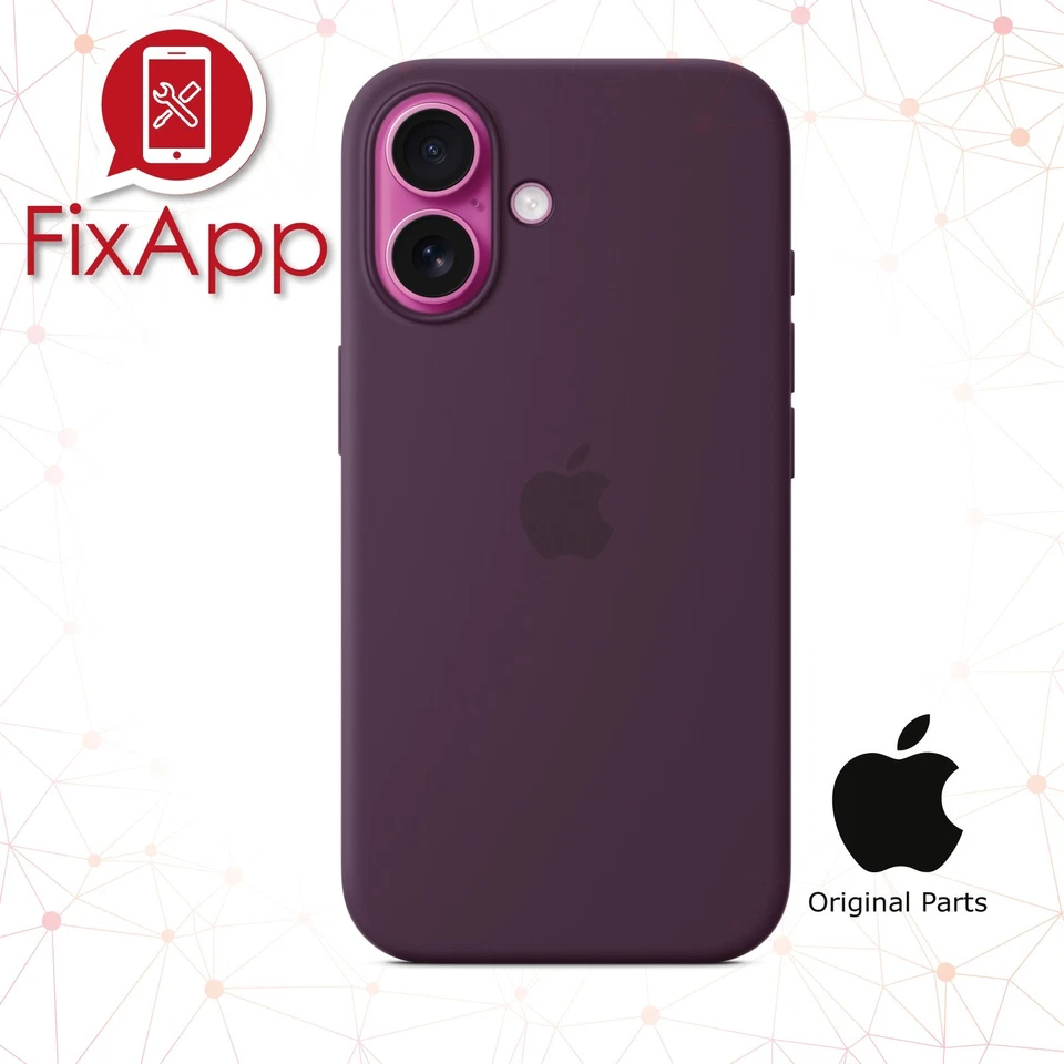 100% ORIGINALE APPLE IPHONE 16 - COVER CUSTODIA UFFICIALE MAGSAFE IN SILICONE - Immagine 1 di 1