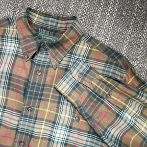 Vintage Anfang der 90er Jahre CC Filson Hemd Herren klein braun Schottenkaro Knopfleiste Arbeitskleidung - Bild 1 von 16