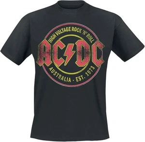 AC/DC - High Voltage Australia 73 Bio-Baumwolle langlebig nachhaltig T-Shirt - Bild 1 von 1