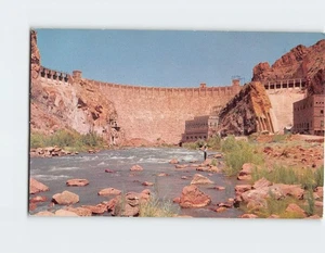 Postcard Roosevelt Dam on the Salt River Roosevelt Arizona USA - Picture 1 of 2