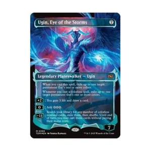 WOTC Tarkir: Dragonstorm Ugin, Eye of the Storms (Showcase) (MR) (Foil) NM - Picture 1 of 1