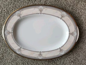 Noritake "Pacific Majesty" Bone China - 14" Oval Serving Platter - Picture 1 of 5