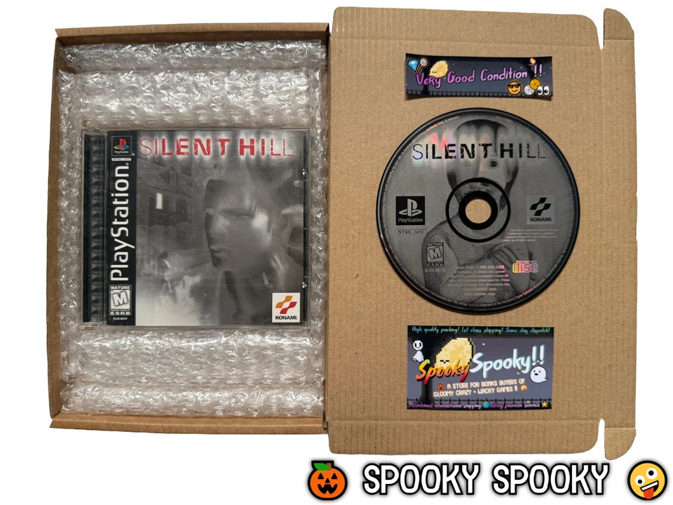 Silent Hill PS1 - NTSC-U/C USA VGC CIB with Reg & Foil Cover - Tracked - Image 1 of 4