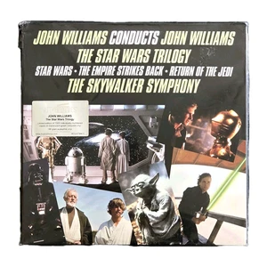 JOHN WILLIAMS "Conducts John Williams" STAR WARS TRILOGY SEALED GREEN 180g 2LP - Picture 1 of 6