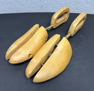 Vintage Church's Wooden Shoe Trees Mens Size XL Wood Tone - Picture 1 of 7