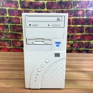 Computer PC Gaming Classic Personalizzato AT Retro Completo di Unità e Schede da Ripristinare - Foto 1 di 8