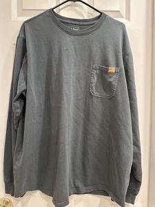 LL Bean XL Blau Herren Blau Grafik Trikot Traditional Fit, Langarm - Bild 1 von 8