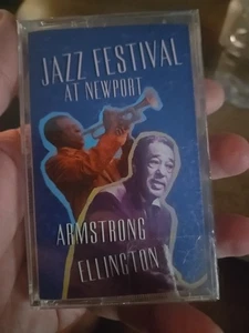 Jazz Festival At Newport Armstrong Ellington Cassette Tape  BT 13295 - Picture 1 of 3