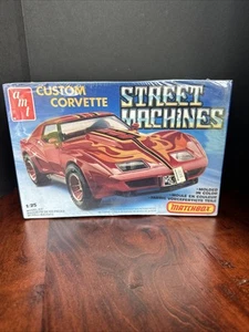 1/25 Chevy Custom Corvette Street Machines Model Kit PK-4184 New AMT Matchbox - Picture 1 of 6