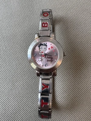 Betty Boop Valdawn Quartz Vintage 2007 Stainless Steel Elastic Band Watch - Image 1 of 4