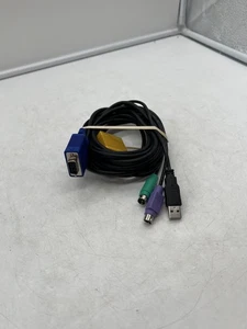 NEW Tripp Lite By Eaton Connectivity P778-010 10Ft Usb / Ps2 Kvm Switch Cable - Picture 1 of 5