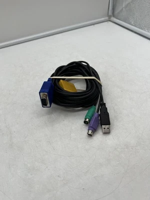 NEU Tripp Lite von Eaton Connectivity P778-010 10 Fuß USB/PS2 KVM Switch Kabel - Bild 1 von 4