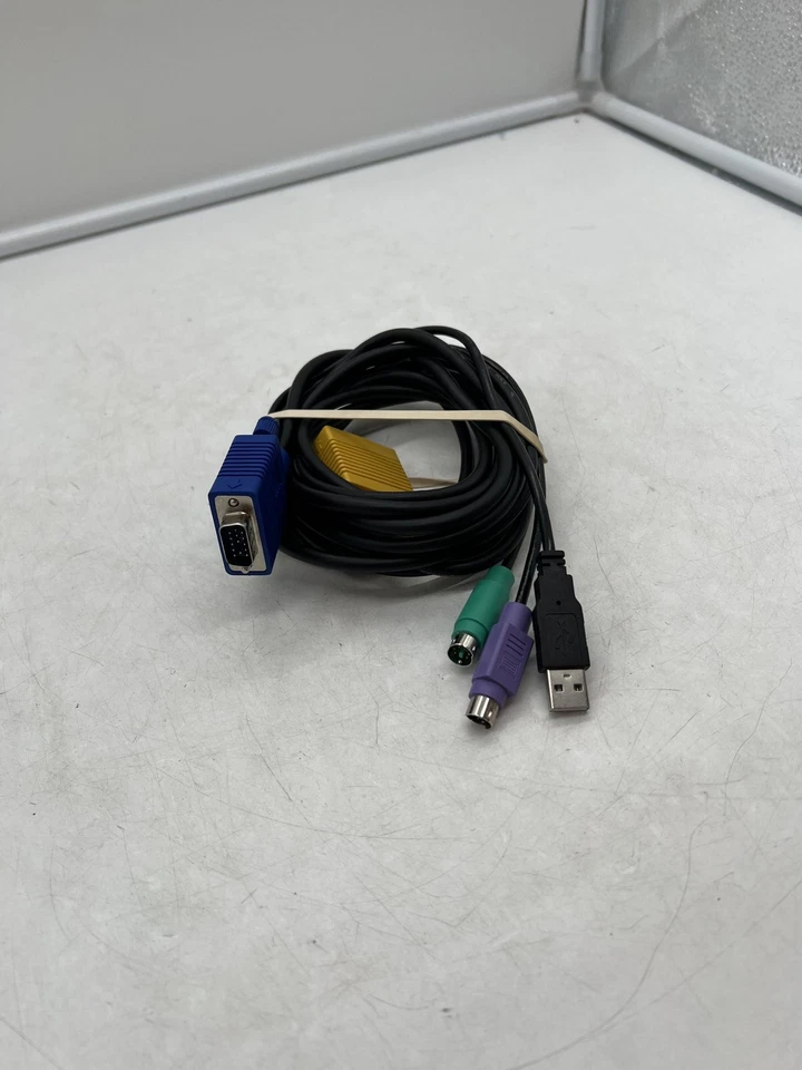 NEW Tripp Lite By Eaton Connectivity P778-010 10Ft Usb / Ps2 Kvm Switch Cable - Image 1 of 4