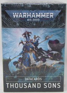 Games Workshop Warhammer 40k Thousand Sons Datacards Sealed - Picture 1 of 2