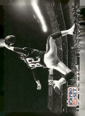 1991 Pro Set #713 Mark Ingram New York Giants Football Card - Image 1 of 2