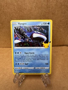 Carta Pokémon Holo Celebrazioni Kyogre 003/025 NM 2021 - Foto 1 di 2
