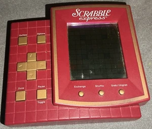 Hasbro Scrabble Express Handheld elektronisches Spiel 1999 Vintage ungetestet ~J677 - Bild 1 von 3