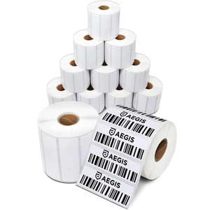 - 3” X 1” Direct Thermal Labels for Barcodes, Address, Perforated & Compatibl... - Picture 1 of 7