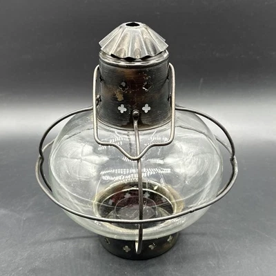 Candelabro reproducción linterna barco náutico en forma de cebolla de colección Foto 1 de 4