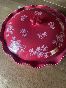 TEMPTATIONS Auflaufform mit Deckel Rot - Bild 1 von 8