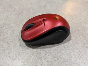 Logitech M305 Red Dancing Image Wireless Optical Mouse no USB dongle - RJ - Picture 1 of 6
