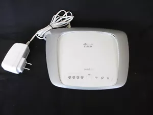 DD-WRT 3 W/ VPN Support, Cisco Valet Plus M20 4 Port Wireless Router, White - Picture 1 of 5