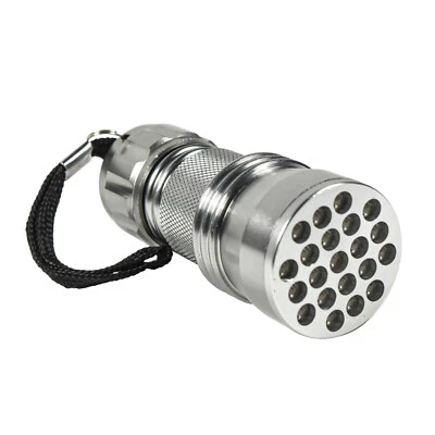 HQRP 21 LED UV 385 NM Ultra Violeta Luz Ultravioleta Linterna Luz - Imagen 1 de 4