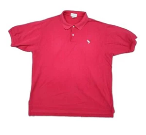 Orvis Men's Red Polo Shirt Made in USA Short Size XL Duck Embroidered - Picture 1 of 7